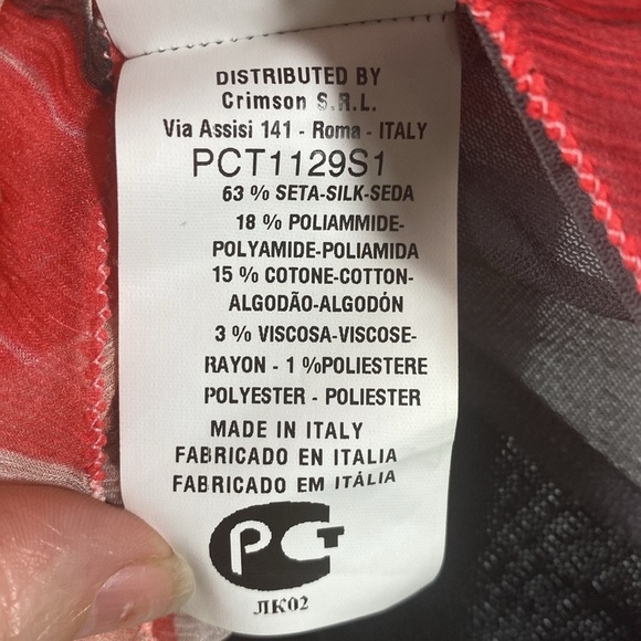 Pianura Studio Silk blend Draped Tank Top Size 44 - Picture 5 of 5